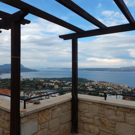 Villa met panoramisch uitzicht op zee