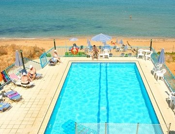 Seaside hotel with beautiful sea view