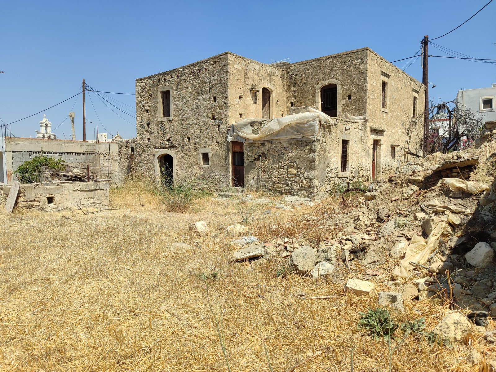 Traditional stone house in the beautiful village of Sivas.