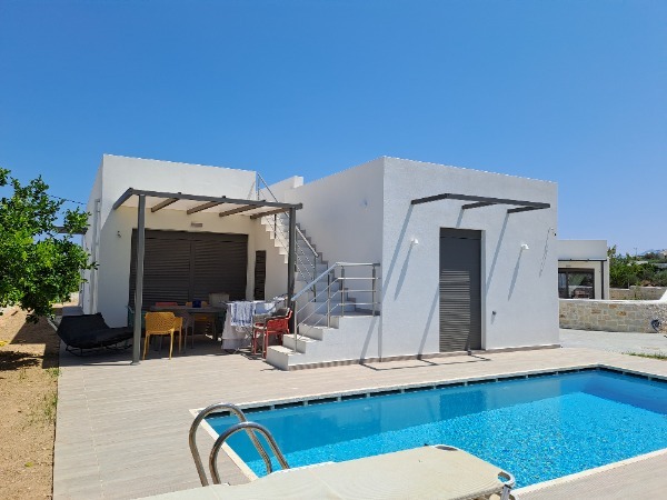 90 m² Huis met Zwembad en Tuin in Pigi, Rethymno