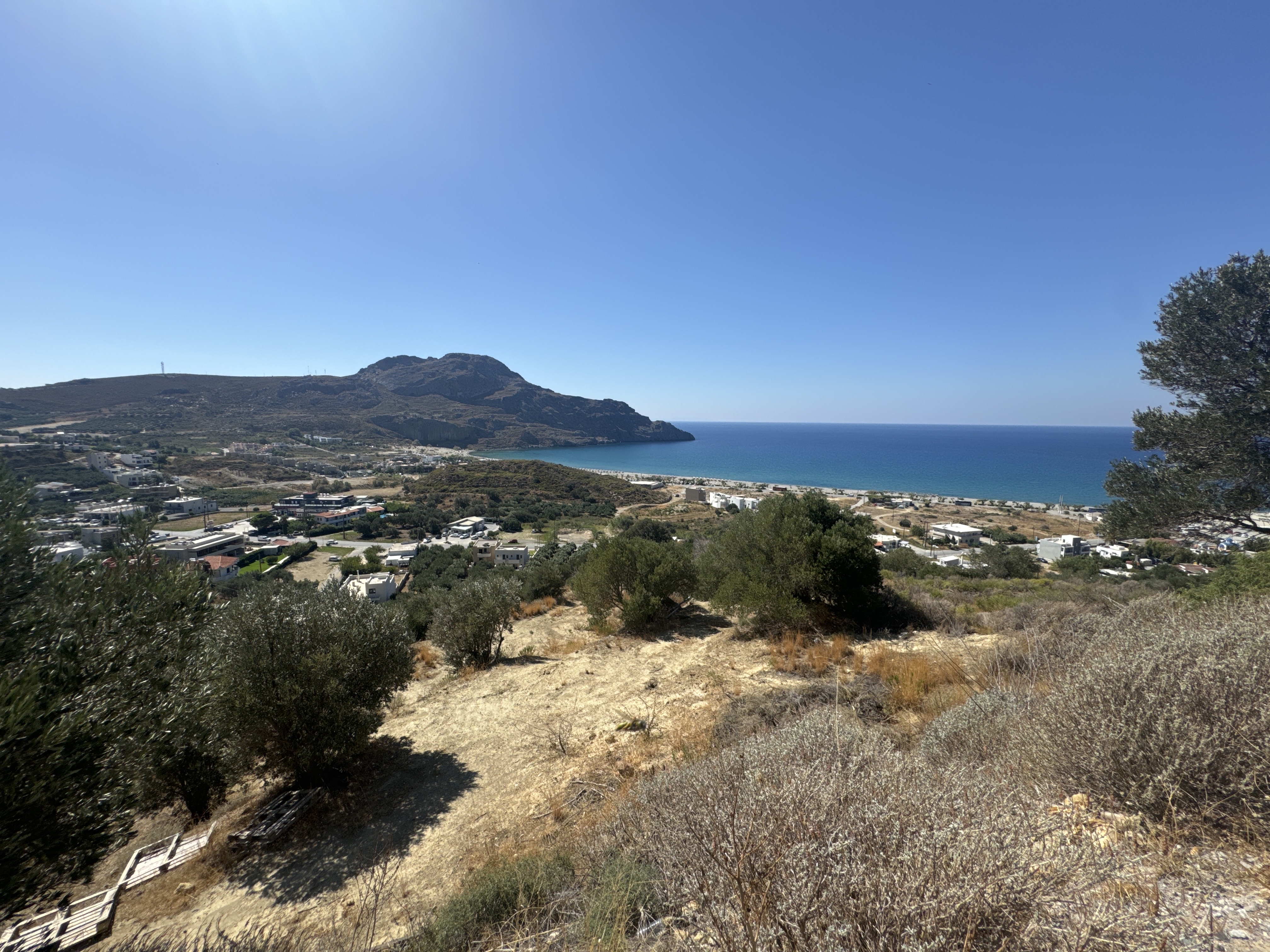 Luxe perceel in de betoverende omgeving van Zuid-Rethymnon.