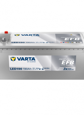 VARTA LED190 12V 190AH PROFESSIONAL DUAL EFB