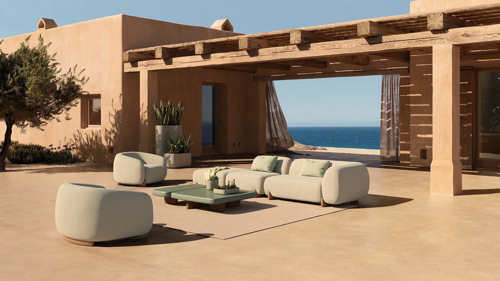 Outdoor furniture for unique spaces