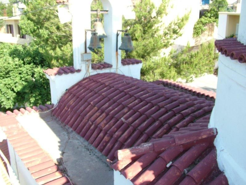 Μόνωση επισκευή κεραμιδιών.