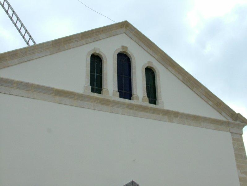 Καθαρισμός επισκευή πέτρας Καμπαναριού, εξωτερική ανακαίνιση.