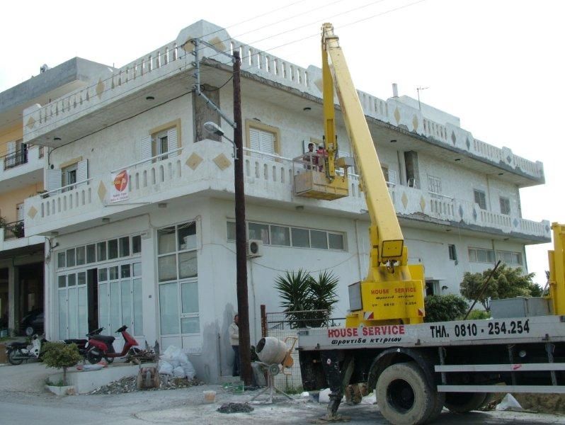 Επισκευές οπλισμού φέροντα οργανισμού.