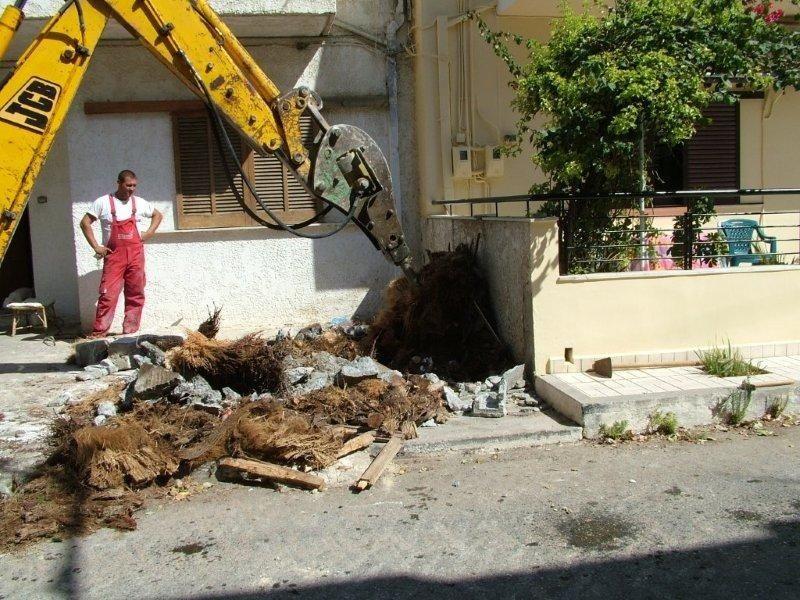 Κατασκευή πετρόκτιστου. 